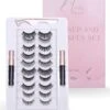 Magnetische Wimpers Met Eyeliner Set - Magnetic Lashes - Magneet - 10 Sets Nepwimpers Met 2 Eyeliners En 1 Applicator - Zwart -Maquillage Cosmetics 1000x1200 14