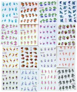 50 Vellen Nagelstickers -Maquillage Cosmetics 1000x1200 29