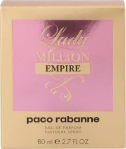 Paco Rabanne Lady Million Empire 80 Ml - Eau De Parfum - Damesparfum -Maquillage Cosmetics 1014x1200 9
