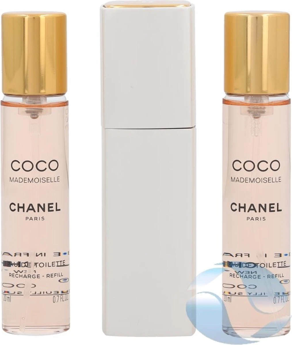 Chanel Coco Mademoiselle Geschenkset - Eau De Toilette + 2x Eau De Toilette Refill 8 Chanel Coco Mademoiselle Geschenkset - Eau De Toilette + 2x Eau De Toilette Refill – Image 6