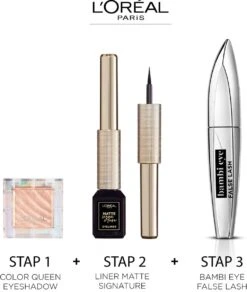 L’Oréal Paris Bambi Eye By False Lash Mascara - Zwart -Maquillage Cosmetics 1016x1200 3