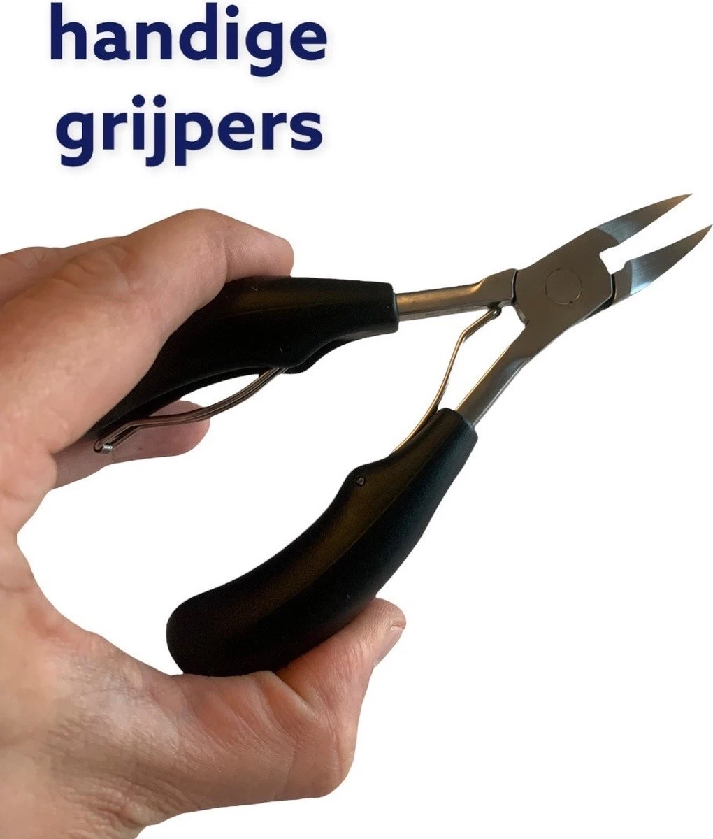 Medies - Nageltang Voor Teennagels | Nagelknipper Teennagels | Ingegroeide Teennagel | Kalknagels | Harde Teennagels | Nagelschaar | Nagelknipper - Voor Rechts- En Linkshandig 4 Medies - Nageltang Voor Teennagels | Nagelknipper Teennagels | Ingegroeide Teennagel | Kalknagels | Harde Teennagels | Nagelschaar | Nagelknipper - Voor Rechts- En Linkshandig – Image 2