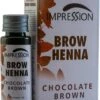 Impression Henna Wenkbrauwverf | Chocolade Bruin | Chocolate Brown | Chocolat Brun | Brow Henna | Goed Voor Meer Dan 20 Behandelingen -Maquillage Cosmetics 1025x1200 2