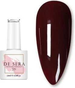 De Sera Gellak - Donker Rode Gel Nagellak - Rood - 10ML - 035 Perfectly Imperfect