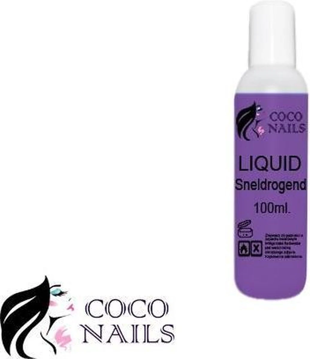 Coconails Acryl Vloeistof (Liquid) Sneldrogend Paars PRO 100 Ml 4 Coconails Acryl Vloeistof (Liquid) Sneldrogend Paars PRO 100 Ml – Image 2