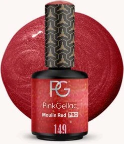 Pink Gellac - Moulin Red - Gellak - Vegan - Rood - Glanzend - 15ml -Maquillage Cosmetics 1036x1200 23