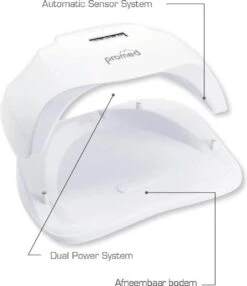 Promed UVL-54 , Allround UV / LED Lamp Voor Nagels, Incl. Infrarood Sensor En Timer. Met High-Definition-LED's, Voorzien Van ' Anti-Heat-Funktion ' / ' Painless Function'' En Dual Power Systeem. -Maquillage Cosmetics 1037x1200 9