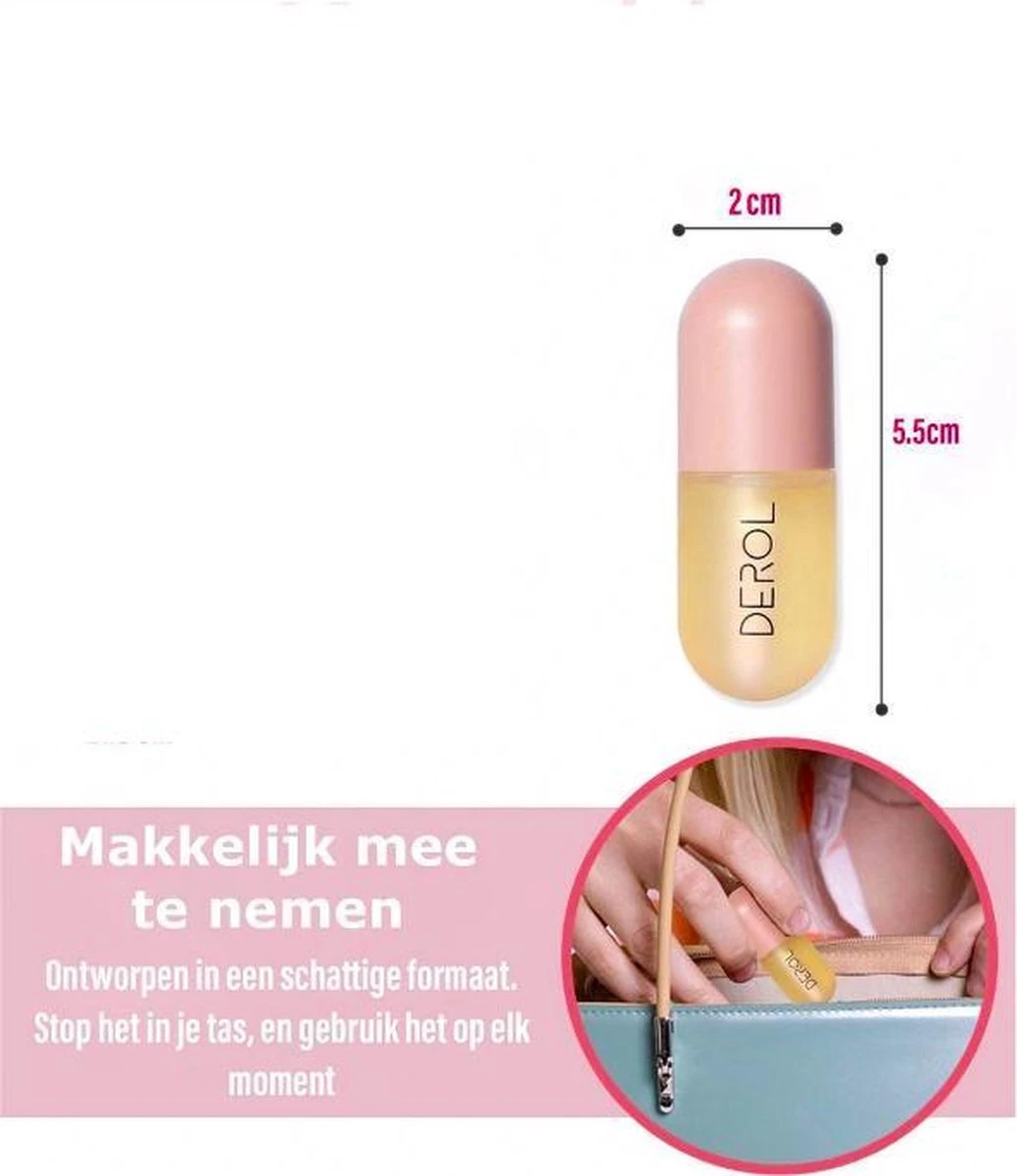 Natuurlijke Lip Plumper | Plumping | Vollere Lippen In 2 Min | Lip Vergroter| Lip Maximizer | Gember Extract & Vitamine E 8 Natuurlijke Lip Plumper | Plumping | Vollere Lippen In 2 Min | Lip Vergroter| Lip Maximizer | Gember Extract & Vitamine E – Image 6
