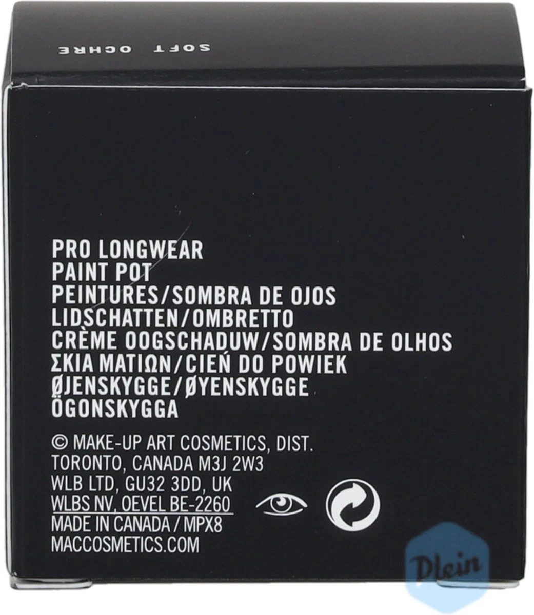 MAC Cosmetics Pro Longwear Paint Pot Oogmake-up - Soft Ochre 3 MAC Cosmetics Pro Longwear Paint Pot Oogmake-up - Soft Ochre