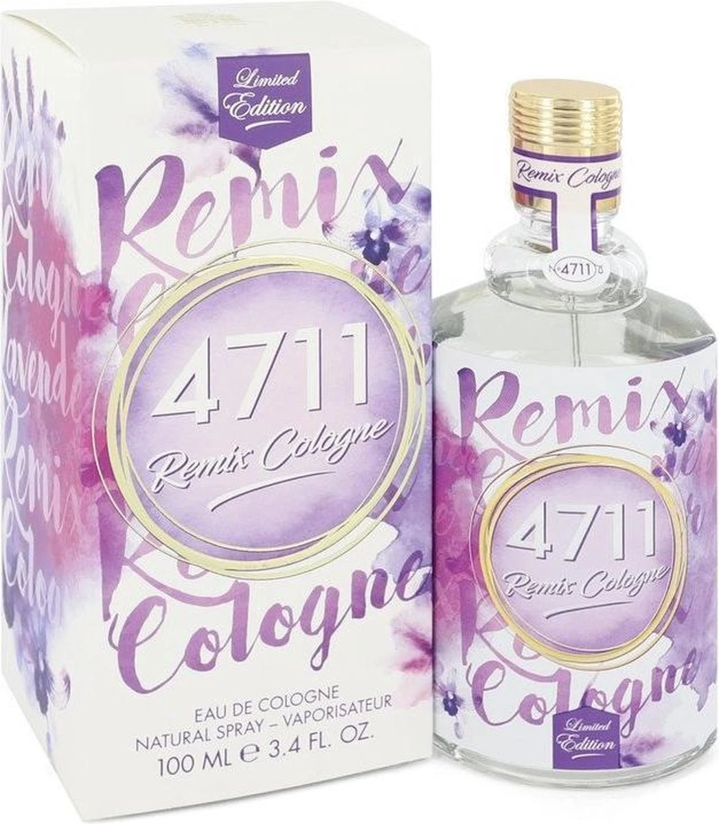 4711 Remix Collection Lavender Eau De Cologne Spray 100 Ml 4 4711 Remix Collection Lavender Eau De Cologne Spray 100 Ml – Image 2