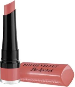 Bourjois Rouge Velvet Lippenstift - 002 Flaming'rose -Maquillage Cosmetics 1047x1200 8