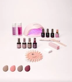 Pink Gellac - Starterset Premium Uncovered Met 4 Kleuren En LED Lamp + Manicure Set -Maquillage Cosmetics 1050x1200 111