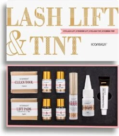 Professional Lash Lift Kit - Wimper Lift - Inclusief Zwarte Wimperverf - Wimperlifting Set - Brow Lamination - Starterskit- Eyelash Lift - Eyebrow Lift - Eyelash Tint - Eyebrow Tint - Voor Professioneel Gebruik - Sinterklaas Cadeau - Kerstcadeau