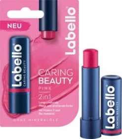 Labello Lippenbalsem Caring Beauty Pink -Maquillage Cosmetics 1057x1200 1