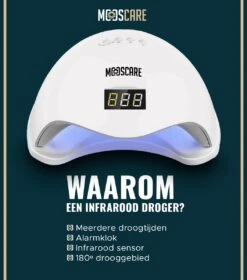 MOOSCARE 48 Watt LED Lamp Voor Gellak Nagels - UV Lamp Gelnagels - Nail Art Nagellamp - Gel Nagellak Nageldroger -Maquillage Cosmetics 1057x1200 8