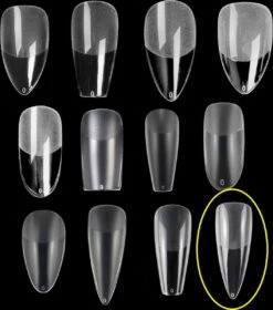 Royala 182 - Waterdrop Half Frosted - Full Cover - Nageltips - Nepnagels - Plaknagels - In Assortimentsbox - 120 Stuks 12 Maten - Voor Gellak Acrylnagellak En PolyGel Nagels - Royala Frosted Tips Line 9 Royala 182 - Waterdrop Half Frosted - Full Cover - Nageltips - Nepnagels - Plaknagels - In Assortimentsbox - 120 Stuks 12 Maten - Voor Gellak Acrylnagellak En PolyGel Nagels - Royala Frosted Tips Line -Maquillage Cosmetics 1058x1200 10