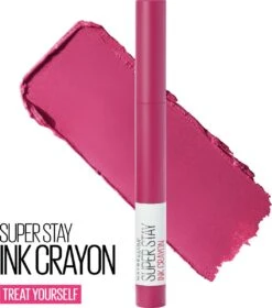 Maybelline SuperStay Ink Crayon Matte Lippenstift - 35 Treat Yourself - Roze -14 Gr -Maquillage Cosmetics 1058x1200 5