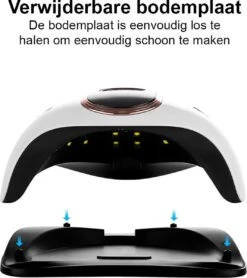 Kibani Nagellamp - Nagellamp Voor Gellak - Gellak Starterspakket - Gellak Lamp - Nagellamp Voor Gel Nagellak - Nagellak - Nageldroger -Maquillage Cosmetics 1067x1200 6