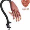 Merkloos Oefenhand Voor Nagels - Nailtrainer - Nagel Oefenhand - Inclusief 200 Nagels -Maquillage Cosmetics 1072x1200 2