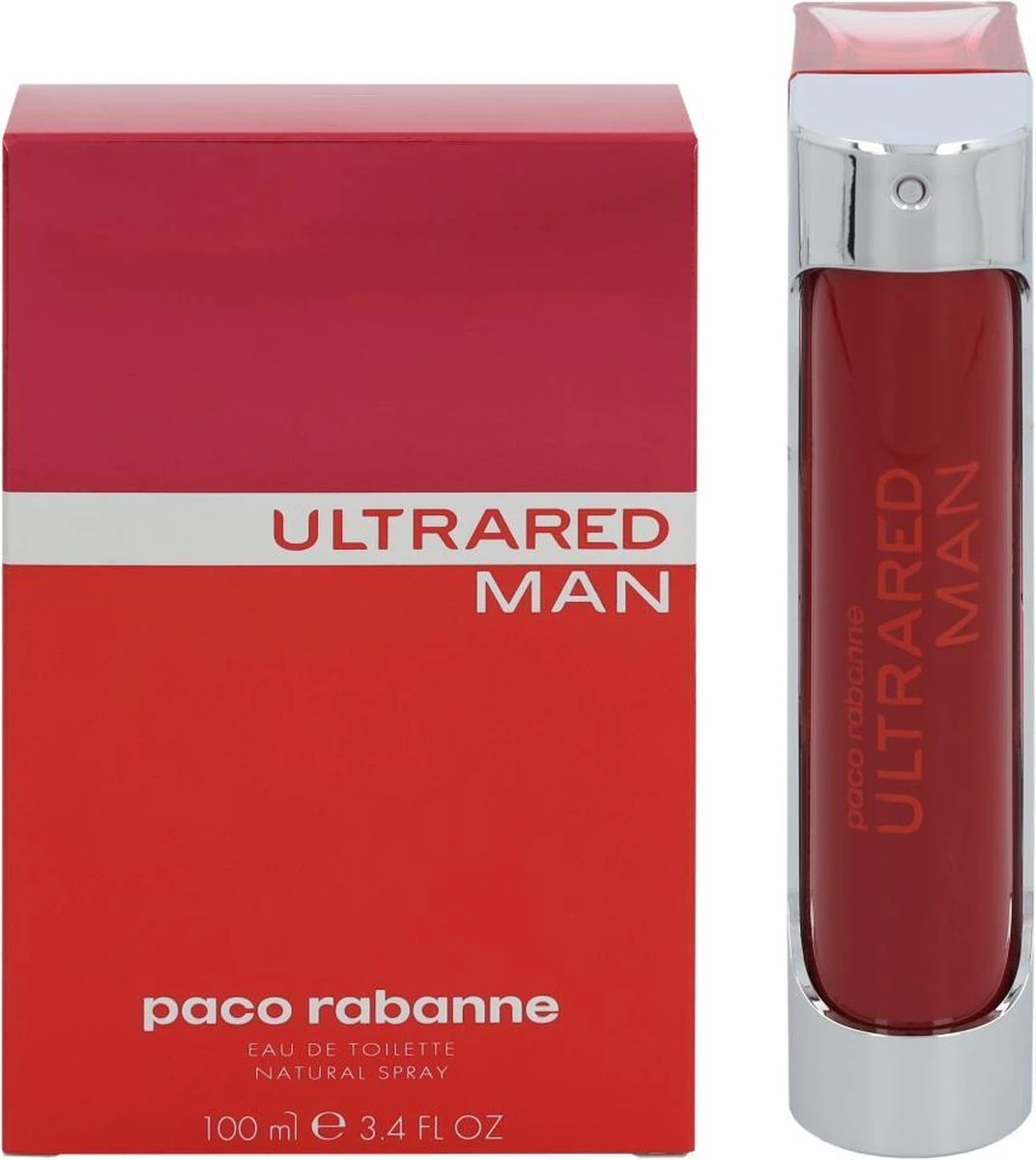Paco Rabanne Ultrared Man 100 Ml - Eau De Toilette - Herenparfum 12 Paco Rabanne Ultrared Man 100 Ml - Eau De Toilette - Herenparfum – Image 10