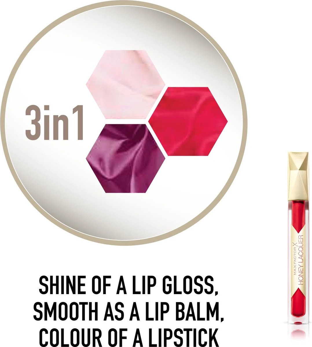 Max Factor Honey Lacquer Lipgloss - 025 Floral Ruby 9 Max Factor Honey Lacquer Lipgloss - 025 Floral Ruby – Image 7