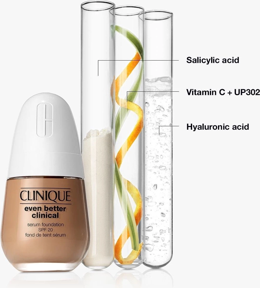 CLINIQUE EVEN BETTER Clinical Serum Foundation - CN70 - Vanilla - 30 Ml 8 CLINIQUE EVEN BETTER Clinical Serum Foundation - CN70 - Vanilla - 30 Ml – Image 6