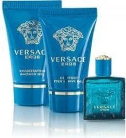Versace - Eros Gift Of Mini 5 Ml, And Eros 25 Ml (After Shave Balm) Eros 25 Ml - Eau De Toilette - 5ML -Maquillage Cosmetics 1089x1200 22
