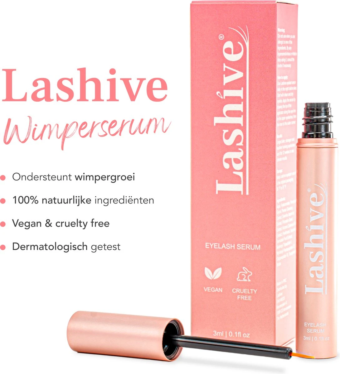 Lashive Wimperserum - Wimper Groeiserum - 3 Ml - Wenkbrauw Serum - Lash Lift Kit - Lashserum 4 Lashive Wimperserum - Wimper Groeiserum - 3 Ml - Wenkbrauw Serum - Lash Lift Kit - Lashserum – Image 2