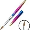 KOLINSKY ACRYL PENSEEL #12 - Kolinsky Penseel - Acryl Penseel - Acryl Nagels - Rainbow -Maquillage Cosmetics 1093x1200 11