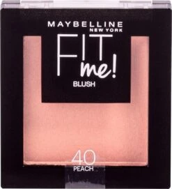 Maybelline Fit Me Blush - 40 Peach - Oranje - Natuurlijk Ogende Rouge -Maquillage Cosmetics 1094x1200