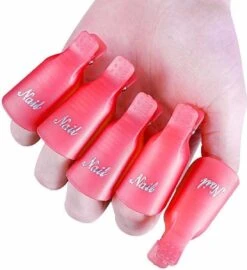Nagellak Remover Clips | Nagelclips | 10 Stuks | Alles Kleuren -Maquillage Cosmetics 1096x1200 8