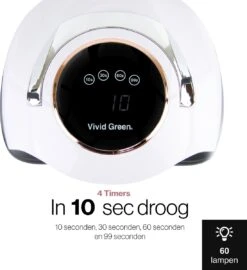 Vivid Green UV Lamp Gelnagels - Led Nagellamp - Gellak Nagel Lamp - Nageldroger - Naggellak Droger - Nagels - 180W -Maquillage Cosmetics 1097x1200 1