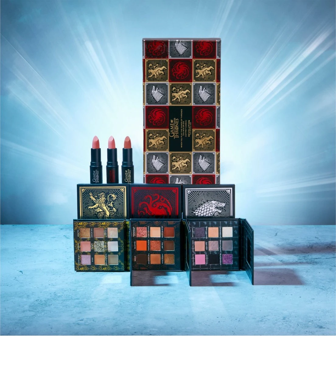Revolution Makeup Revolution X Game Of Thrones - When You Play The Game Of Thrones You Win Or Die - Make-Up Set | Cadeau Tip 5 Revolution Makeup Revolution X Game Of Thrones - When You Play The Game Of Thrones You Win Or Die - Make-Up Set | Cadeau Tip – Image 3