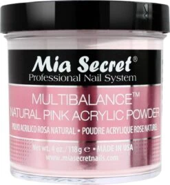 Acryl Poeder Natuurlijk Roze 118ml.