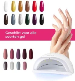Statch LED Nageldroger Voor Gelnagels - Inclusief Bewegingssensor En Timer – 36LED Lampen- LCD Display -Maquillage Cosmetics 1109x1200 11