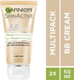 Garnier Face SkinActive - BB Cream Classic Light 5-in-1 Dagverzorging - 2x 50 Ml 18 Garnier Face SkinActive - BB Cream Classic Light 5-in-1 Dagverzorging - 2x 50 Ml -Maquillage Cosmetics 1109x1200