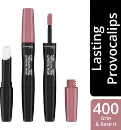 Rimmel London Lasting Provocalips Lip Colour Lippenstift 400 Grin & Bare It -Maquillage Cosmetics 1109x1200 4