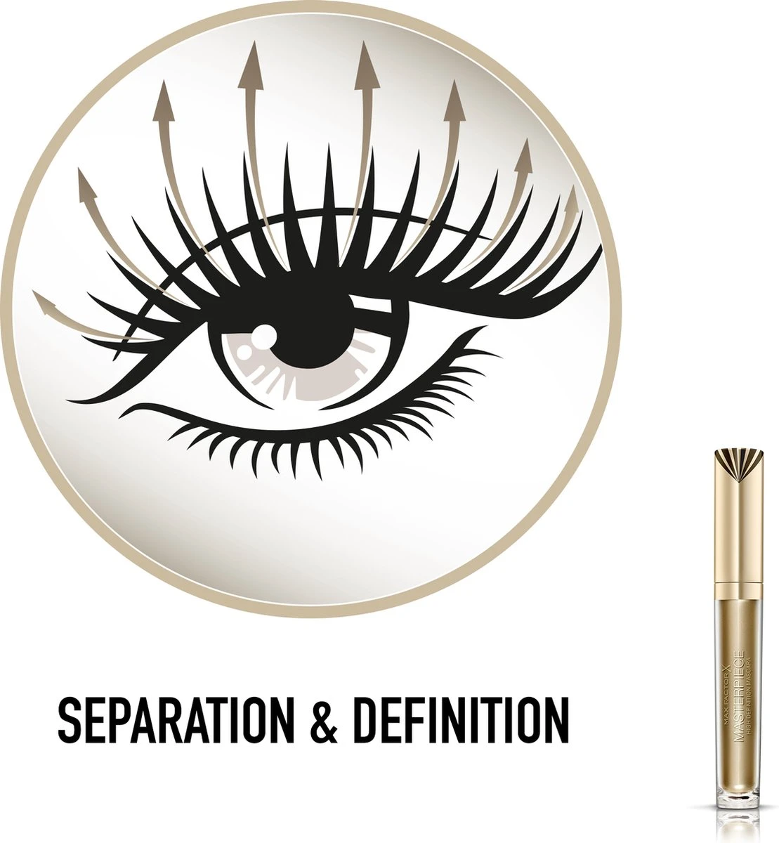 Max Factor Masterpiece Mascara High Definition - Black/Brown 5 Max Factor Masterpiece Mascara High Definition - Black/Brown – Image 3