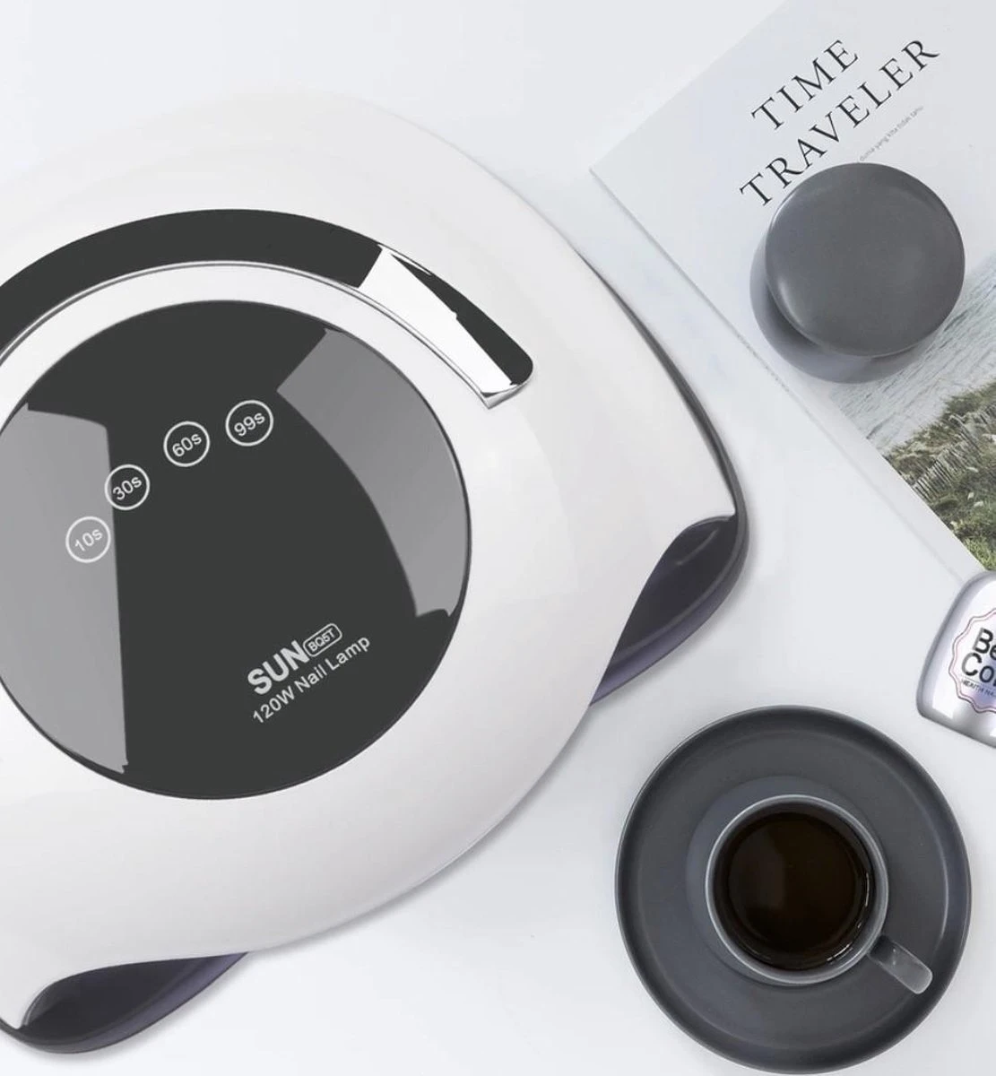 Nageldroger 120 Watt LED UV Inclusief Manicure- Pedicure Set - Professioneel - Nagel Lamp LED - Professionele Nageldroger - Ledlamp - Gel Nagellak - Gelpolish - Gel Nagels - Builder Gel - Acryl 8 Nageldroger 120 Watt LED UV Inclusief Manicure- Pedicure Set - Professioneel - Nagel Lamp LED - Professionele Nageldroger - Ledlamp - Gel Nagellak - Gelpolish - Gel Nagels - Builder Gel - Acryl – Image 6