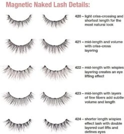 Ardell Magnetic Naked Lash 421 -Maquillage Cosmetics 1112x1200 7