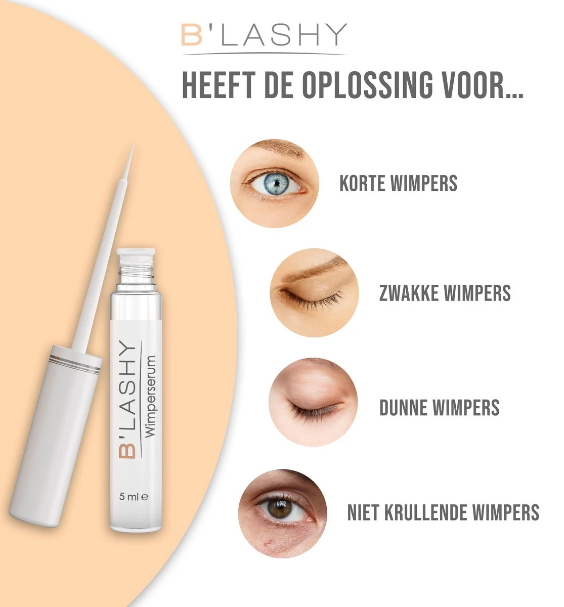 B’LASHY® Wimperserum - Wimper Groeimiddel - Wimper Serum Voor Sterke, Lange En Volle Wimpers - 5 Ml 9 B’LASHY® Wimperserum - Wimper Groeimiddel - Wimper Serum Voor Sterke, Lange En Volle Wimpers - 5 Ml – Image 7
