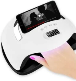 Rebela | Nageldroger | Gelnagels | GEL UV LED Nail Lamp 168w | UV Lamp Gelnagels | Led Nagellamp | Nageldroger | Wit -Maquillage Cosmetics 1115x1200 7