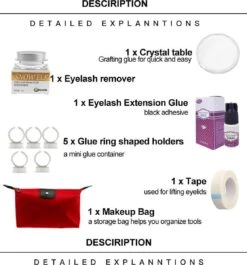 Lashes & More | Wimperextensions Starters Pakket | Oefenset Voor Beginnend Wimperstylist | Lash Kit | Oefen Wimper Set -Maquillage Cosmetics 1118x1200 11