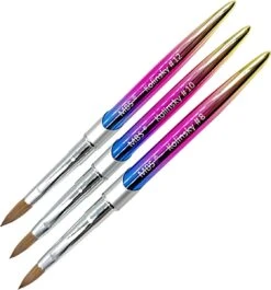 KOLINSKY ACRYL PENSEEL #8 - Kolinsky Penseel - Acryl Penseel - Acryl Nagels - Rainbow -Maquillage Cosmetics 1120x1200 17