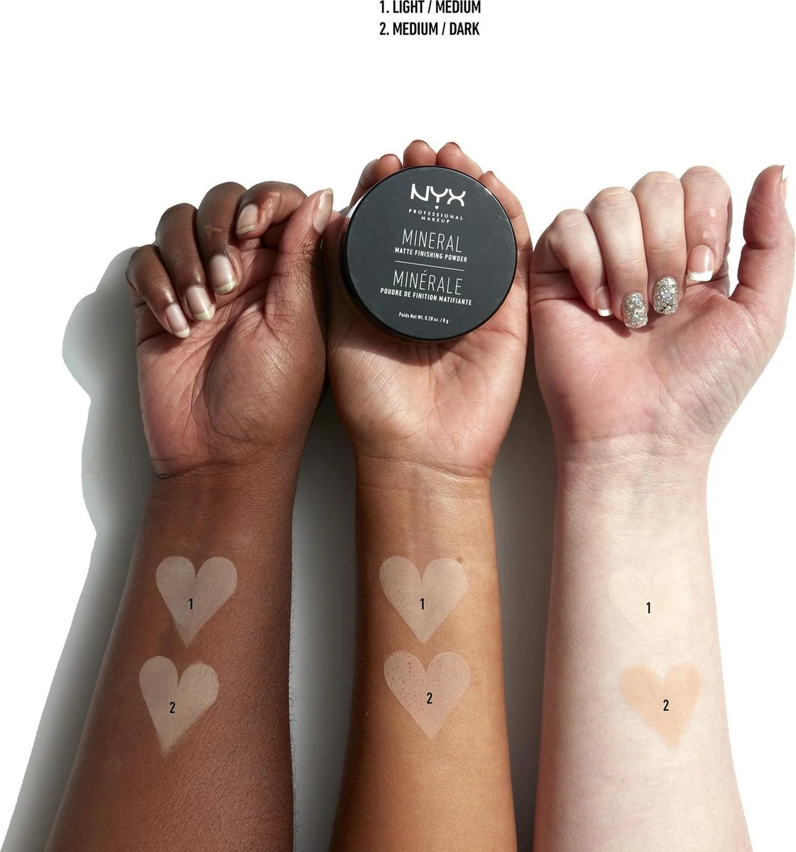 NYX Professional Makeup Mineral Finishing Powder Gezichtspoeder - Light/Medium MFP01 6 NYX Professional Makeup Mineral Finishing Powder Gezichtspoeder - Light/Medium MFP01 – Image 4