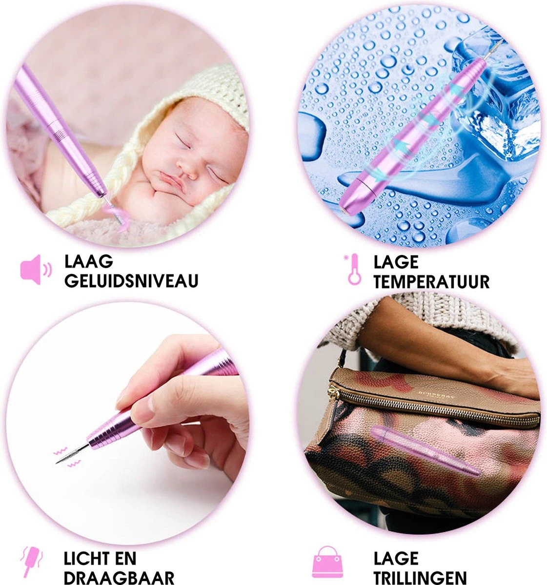 Merkloos La Liva Elektrische Nagelvijl - Nagelfrees - Inclusief Extra Schuurrolletjes Keramisch Bitje En Nagelborstel - Manicure Set - Gellak 10 Merkloos La Liva Elektrische Nagelvijl - Nagelfrees - Inclusief Extra Schuurrolletjes Keramisch Bitje En Nagelborstel - Manicure Set - Gellak – Image 8