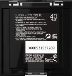 Maybelline Fit Me Blush - 40 Peach - Oranje - Natuurlijk Ogende Rouge -Maquillage Cosmetics 1128x1200 2