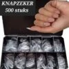 Knapzeker Gelly Tips Medium Almond 500 Stuks 12 Maten - Plaknagels Met Lijm In Doos + Knapzeker Nagelvijl 100/180 - Transparant Nageltips Full Cover Voor Acryl - Gel Nails- Nepnagels Soak Off -Maquillage Cosmetics 1129x1200 12