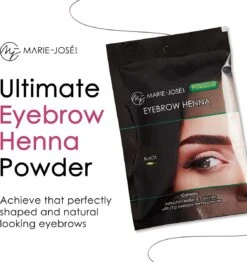 Henna Wenkbrauwverf Zwart | Henna Brows |Geschikt Voor Minstens 25 Toepassingen -Maquillage Cosmetics 1131x1200 4