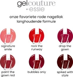 Essie Gel Couture - 270 Rock The Runway - Rood - Glanzende Nagellak Met Gel Effect - 13,5 Ml -Maquillage Cosmetics 1135x1200 15